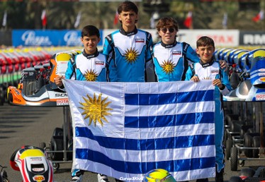 Participación de Uruguay en la Gran Final Mundial de Karting Rotax en Bahréin