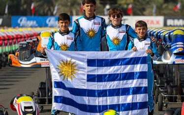 Participación de Uruguay en la Gran Final Mundial de Karting Rotax en Bahréin
